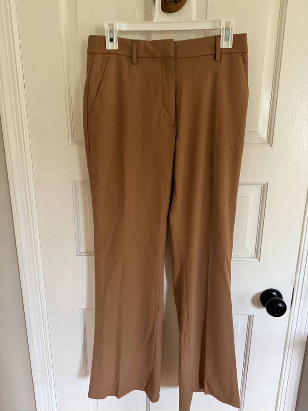 NWT Banana Republic Women’s Tailored Wide-Leg Pants in Camel, size S - Picture 2 of 6
